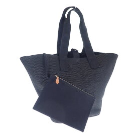 【中古】【ABランク】HERMES エルメス パニエ・ド・プラージュPM トートバッグ キャンバス ブラック シルバー金具 レディース【ISEYA】