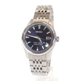 【中古】【Aランク】SEIKO セイコー キングセイコー サロン専用モデル メンズ 腕時計 SDKS017 6R55-00A0 ステンレス 青 ネイビー文字盤【ISEYA】