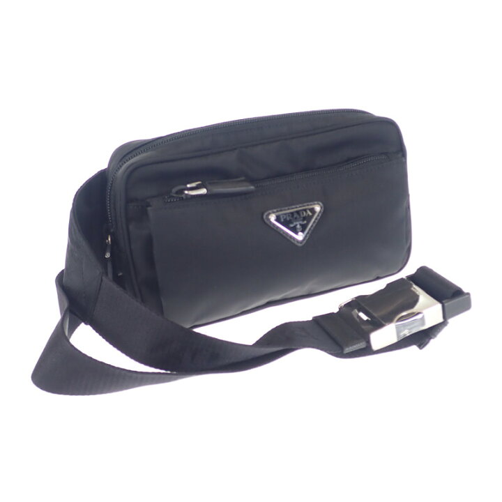 楽天市場】【中古】【Aランク】PRADA プラダ Re-Nylon ベルトバッグ 