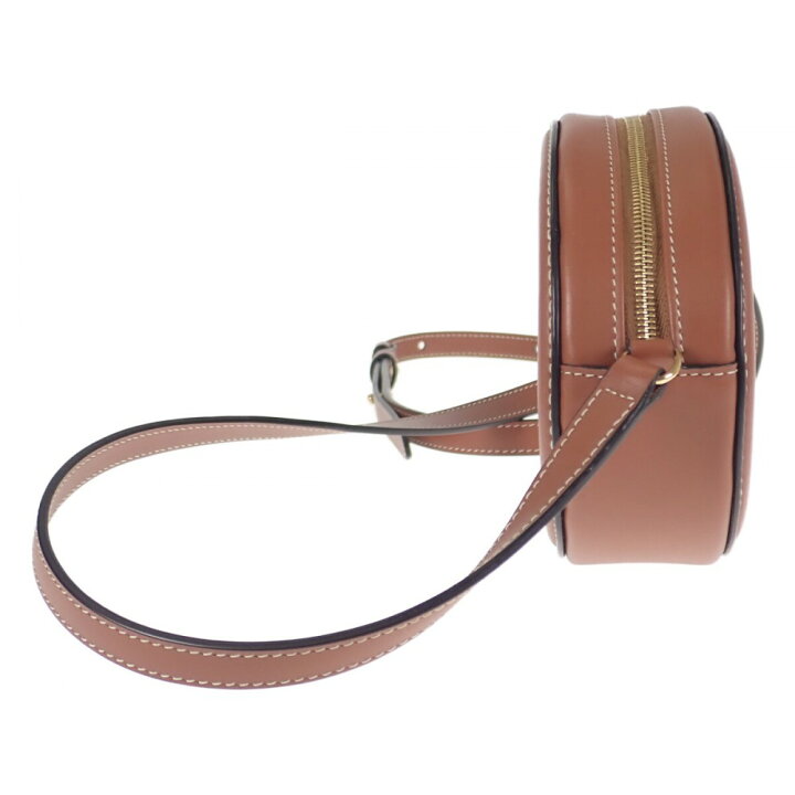 中古】セリーヌ CELINE クロスボディオーバルパース 10I703DPQ.04LU  