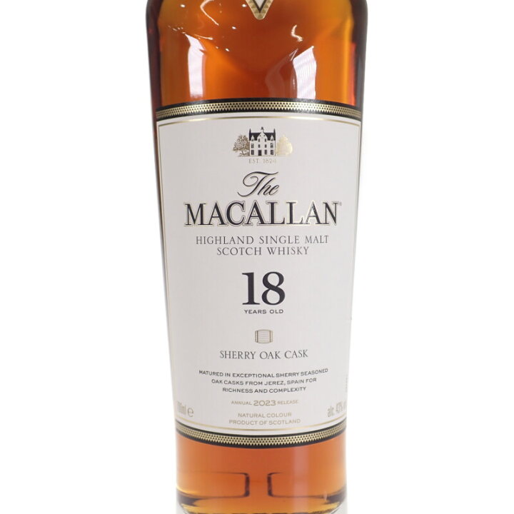 楽天市場】【中古】【Sランク】サントリー SUNTORY ザ・マッカラン 18 