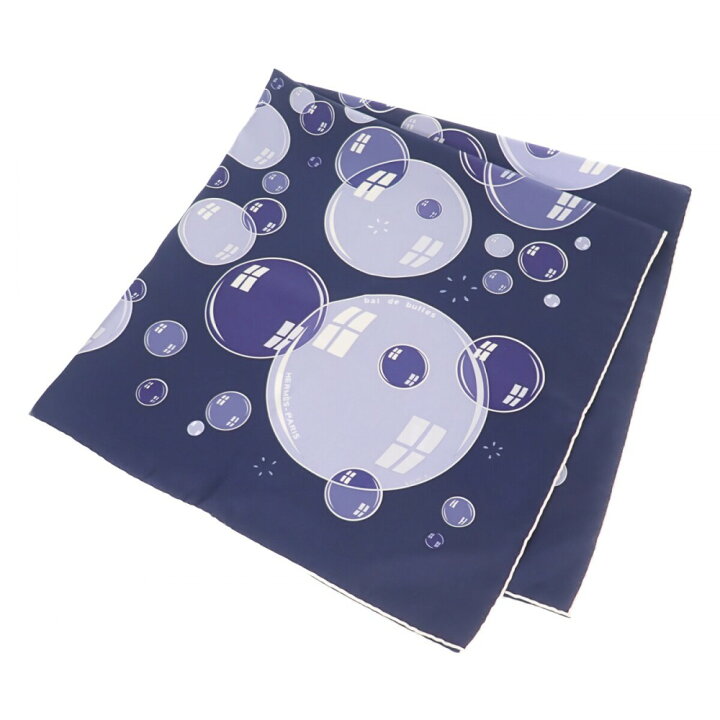 楽天市場】エルメス HERMES カレ90 bal de bulles シャボン玉 スカーフ  