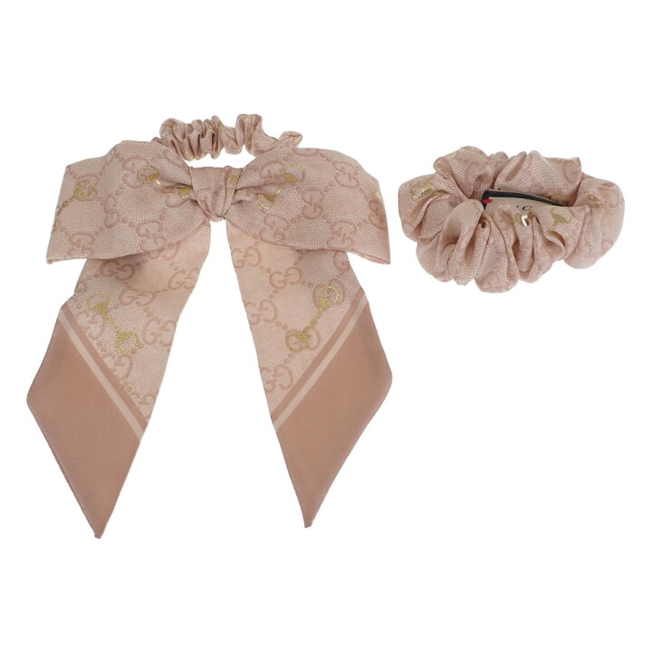 楽天市場】【中古】グッチ GUCCI GGシルク シュシュ 2個セット  