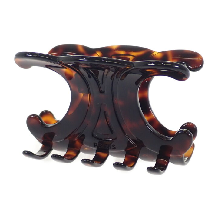 楽天市場】【中古】セリーヌ CELINE ラージヘアクロー ヘアクリップ  