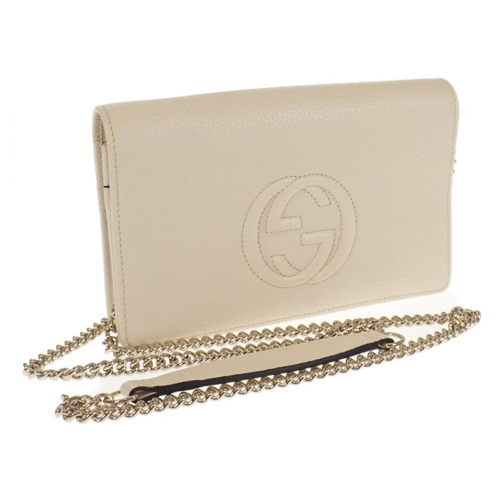 楽天市場】【中古】グッチ GUCCI ソーホー チェーンウォレット 
