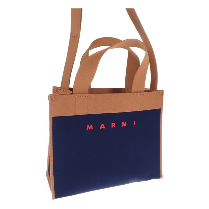 楽天市場】マルニ MARNI スモールショッピングバッグ  