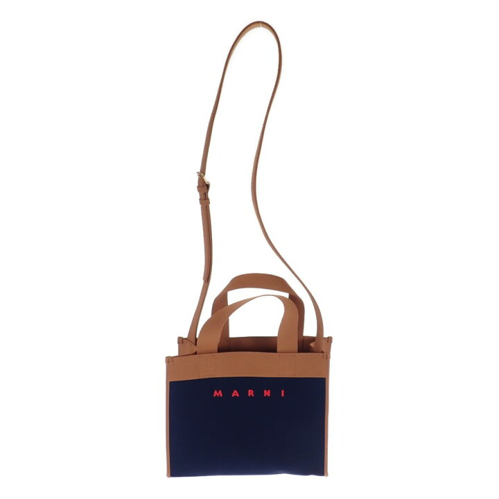 楽天市場】マルニ MARNI スモールショッピングバッグ  