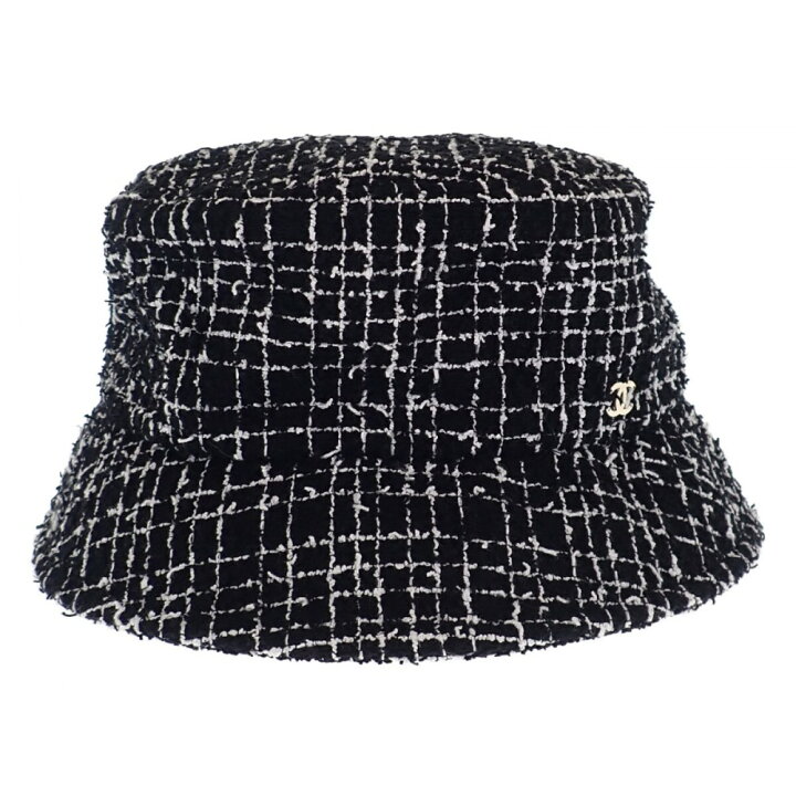 楽天市場】【中古】シャネル CHANEL ツイード バケット ハット  