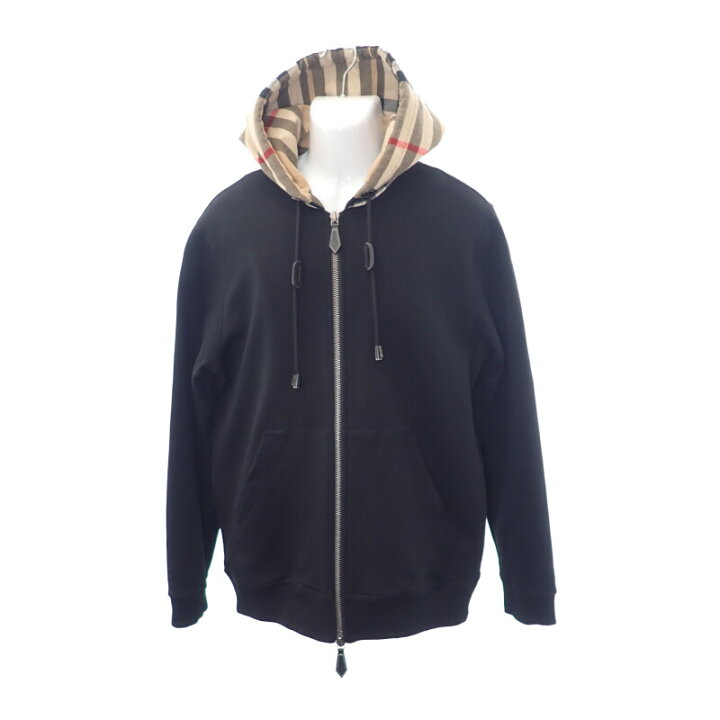楽天市場】【中古】バーバリー BURBERRY ノバチェック フードジップ 
