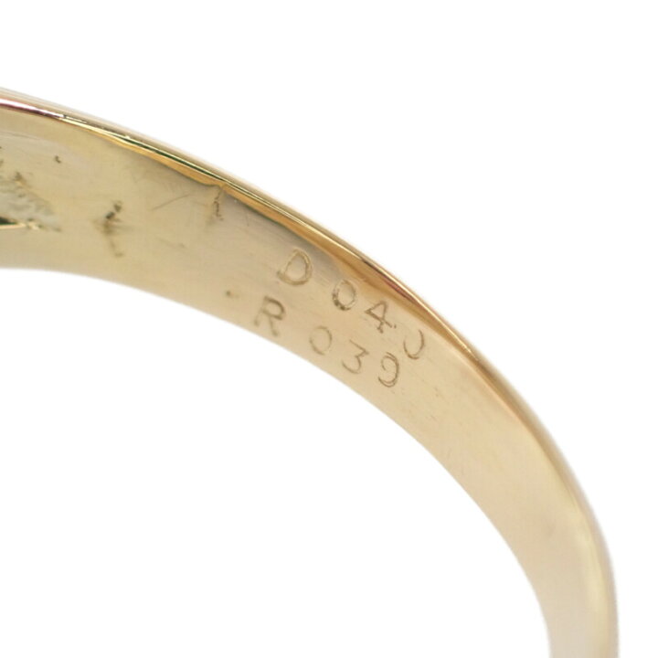 楽天市場】【中古】 K18YG デザインジュエリー リング 指輪 K18  