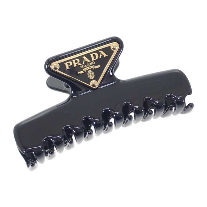 楽天市場】【中古】プラダ PRADA メタルクロウクリップ  