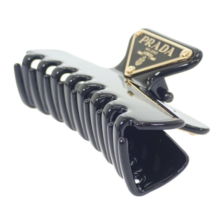 楽天市場】【中古】プラダ PRADA メタルクロウクリップ  