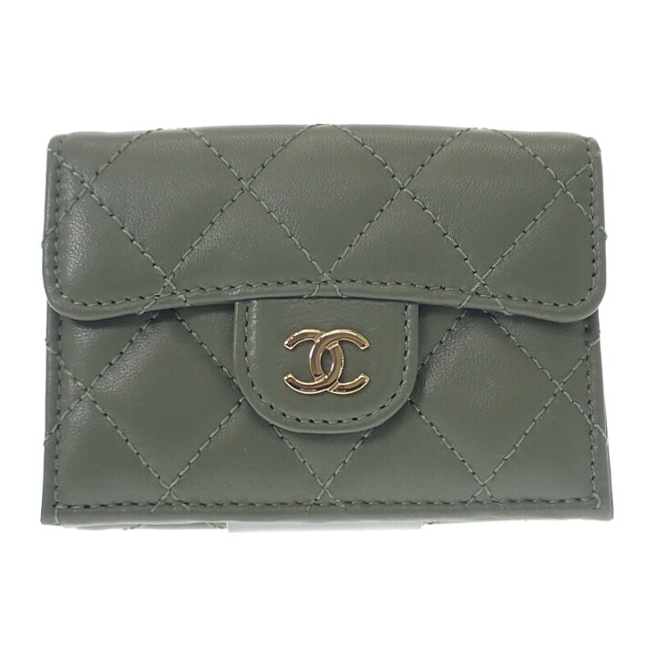 楽天市場】シャネル CHANEL スモールフラップウォレット AP0230-Y04059  
