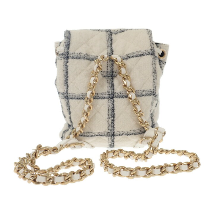 楽天市場】シャネル CHANEL ココマーク バックパック ツイード 