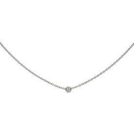 クリスチャンディオール Christian Dior ミミウィ MIM95002 ネックレス ペンダント K18WG ホワイトゴールド レディース 上品 美品【中古】【Aランク】