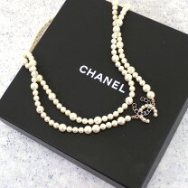 楽天市場】chanel シャネル ココマーク フェイクパールの通販