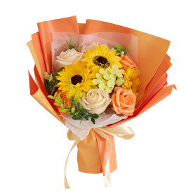 誕生日 ソープフラワー 花束 花 プレゼント 誕生日プレゼント 結婚祝い 成人式 発表会 お祝い ギフト 誕生日おめでとう ブーケ 枯れない花 向日葵 バラ ひまわり サイズ大 女性 女友達 70代 60代 80代 3000円 祖母 孫 祖父母 記念品 結婚式 快気祝い 母親 退職 送料無料