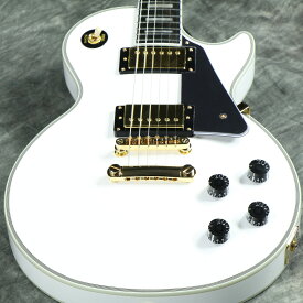 Epiphone / Inspired by Gibson Les Paul Custom Alpine White エレキギター レスポール カスタム 入門 初心者【御茶ノ水本店】