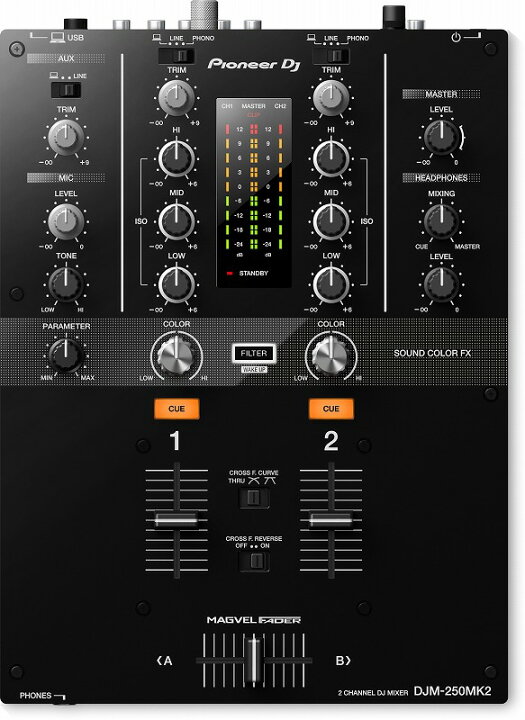 楽天市場】Pioneer DJ パイオニア / DJM-250 MK2 DJミキサー【渋谷店 