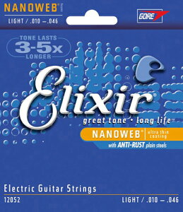 Elixir / NANOWEB with ANTI-RUST #12052 Light 10-46 GLM^[ imEFu GNT[