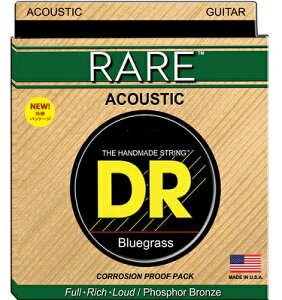 DR / RARE RPM-12 HEXAGONAL CORE PHOSPHOR BRONZE WOUND Acoustic Strings 12-54 MEDIUM