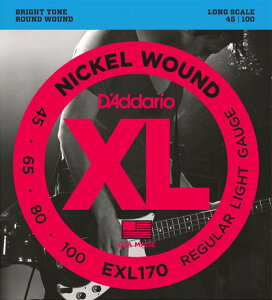D'Addario / EXL170 Regular Light 45-100 Long Scale x[X ylXz