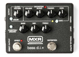 MXR / M-80 BASS D.I.+ M80 ベース用プリアンプ/ディストーション エムエックスアール【渋谷店】