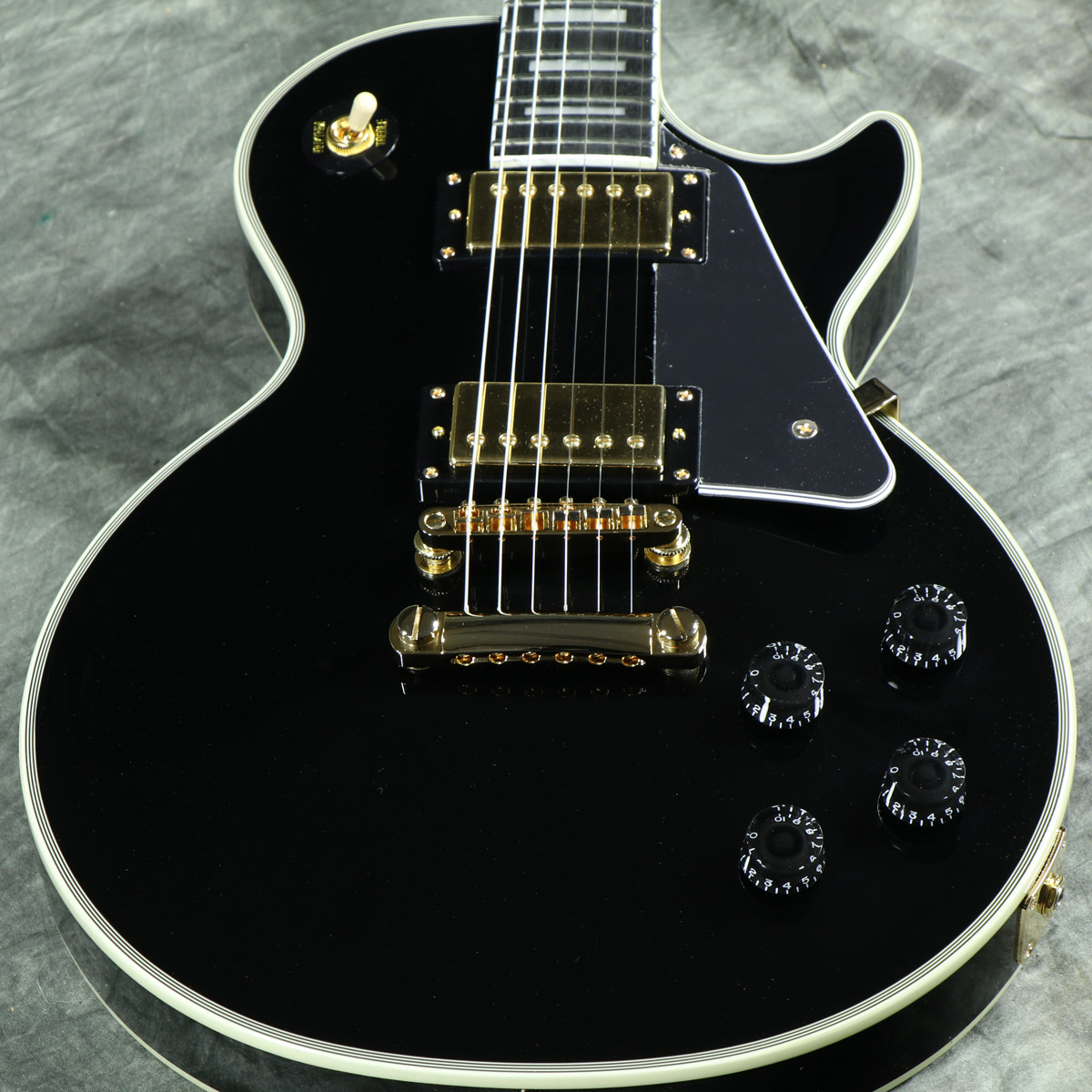 Epiphone / Inspired by Gibson Les Paul Custom Ebony エレキギター レスポール カスタム  【福岡パルコ店】 | イシバシ楽器 17Shops