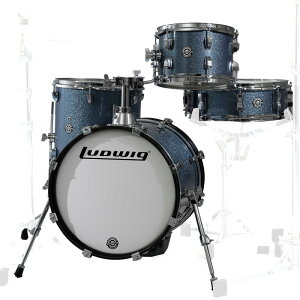 Ludwig / LC179X023 BREAKBEATS AZURE BLUE SPARKLE ラディック 4点シェルキット