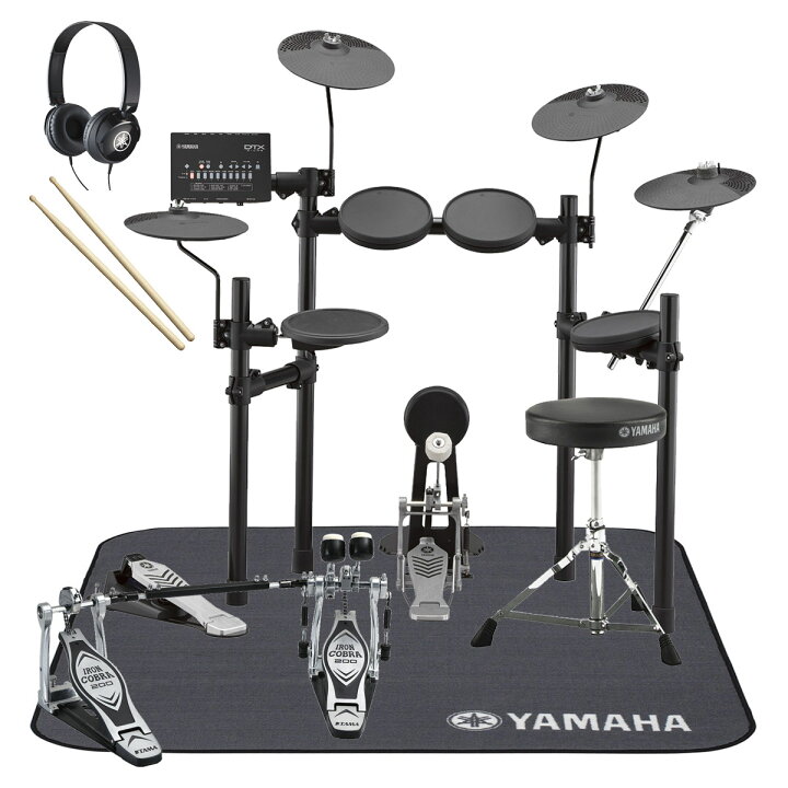楽天市場】YAMAHA / DTX452KUPGS 3シンバル 電子ドラム TAMAツイン 