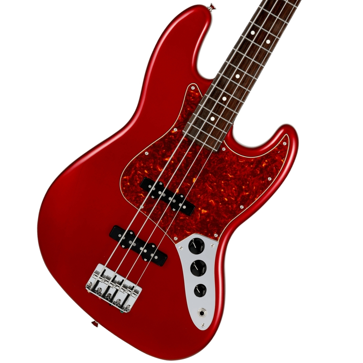 Apple Candy Fingerboard Rosewood Bass Jazz II Hybrid MIJ Collection 2021 / Fender Red 【福岡パルコ店】【YRK】 フェンダー エレキベース