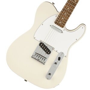 Squier by Fender / Affinity Series Telecaster Laurel Fingerboard White Pickguard Olympic White GLM^[