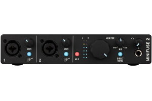 Arturia A[gA / MiniFuse 2 BK (ubN) 2C/2AEg USB-C I[fBIMIDIC^[tFCXyIzy~cXz