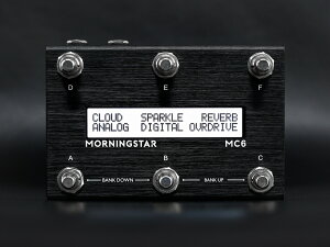 Morningstar FX / MC6 MKII Fully Programmable MIDI Controller w/ 6 Switches, 2 OMNIPORTS MIDItbgRg[[yVhXz