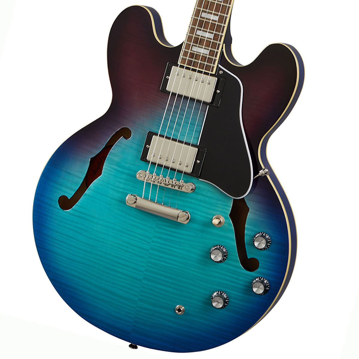 楽天市場】Epiphone / Inspired by Gibson ES-335 Figured Blueberry
