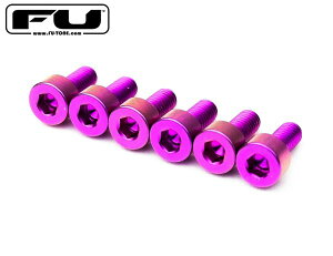 FU-TONE / Titanium Saddle Mounting Screw Set 6Zbg PURPLEytCh[YEAbvO[hEp[czy񂹏izyaJXz