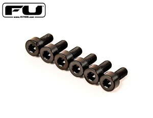 FU-TONE / Titanium Saddle Mounting Screw Set 6Zbg BLACKytCh[YEAbvO[hEp[czy񂹏izyaJXz
