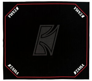 TAMA / ドラムマット TDR-TL タマ ドラムセッティングカーペット ブラック w/ TAMAロゴ【お取り寄せ商品】