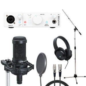 Arturia MiniFuse 1 WH × audio-technica AT2035 yR[fBOZbgzy䒃m{Xz