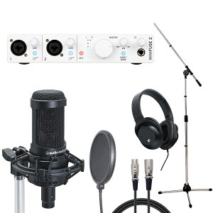 Arturia MiniFuse 2 WH × audio-technica AT2035 yR[fBOZbgzy䒃m{Xz