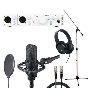 Arturia MiniFuse 2 WH × audio-technica AT4040 yR[fBOZbgzy䒃m{Xz