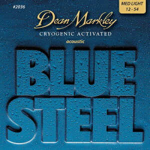 Dean Markley / DM2036 BLUE STEEL Acoustic Guitar Strings 12-54�y�a�J�X�z