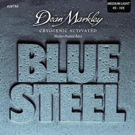 Dean Markley / DM2674A BLUE STEEL Nickel Plated Bass Strings 45-105【渋谷店】