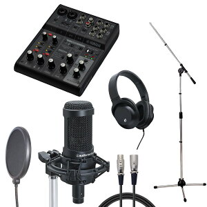 YAMAHA / AG06 MK2 BK × audio-technica AT2050 yzM/R[fBOZbgzy䒃m{Xz