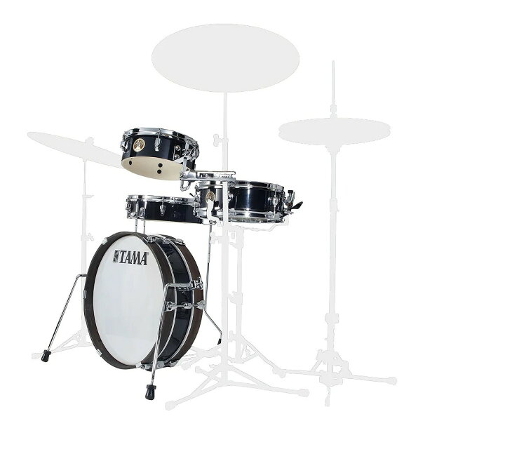 楽天市場】TAMA / LJK48P-HBK Club-JAM Pancake Kit w/YAMAHA EAD10 