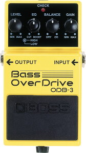 BOSS / ODB-3 Bass OverDrive �x�[�X�p �I�[�o�[�h���C�u �{�X ODB3 �x�[�X �G�t�F�N�^�[ ���S�̒���5�N�ۏ؁y���É��h�X�z