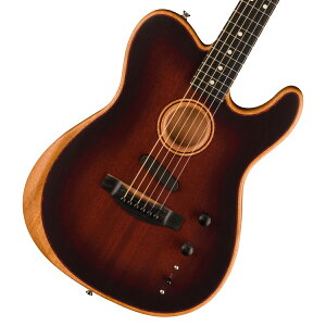 American Acoustasonic Telecaster All-Mahogany Ebony Fingerboard [Bourbon Burst]