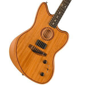 Fender / American Acoustasonic Jazzmaster All-Mahogany Ebony Fingerboard Natural tF_[ yrܓXzyYRKz