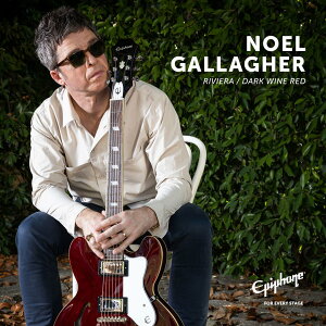 epiphone / Noel Gallagher Riviera Dark Wine Red �G�s�t�H�� �m�G���E�M�����K�[ �Z�~�A�R �y���l�X�z