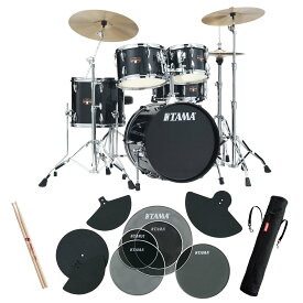 TAMA / IP58H6RC-HBK シンバル付きドラムセット サイレントパック コンパクトサイズ【お取り寄せ商品】【池袋店】